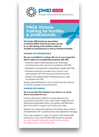 PWSA Victoria Training for Families & Professionals